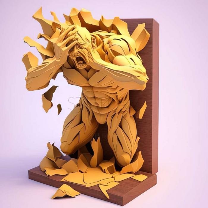 3D model Splosion Man game (STL)